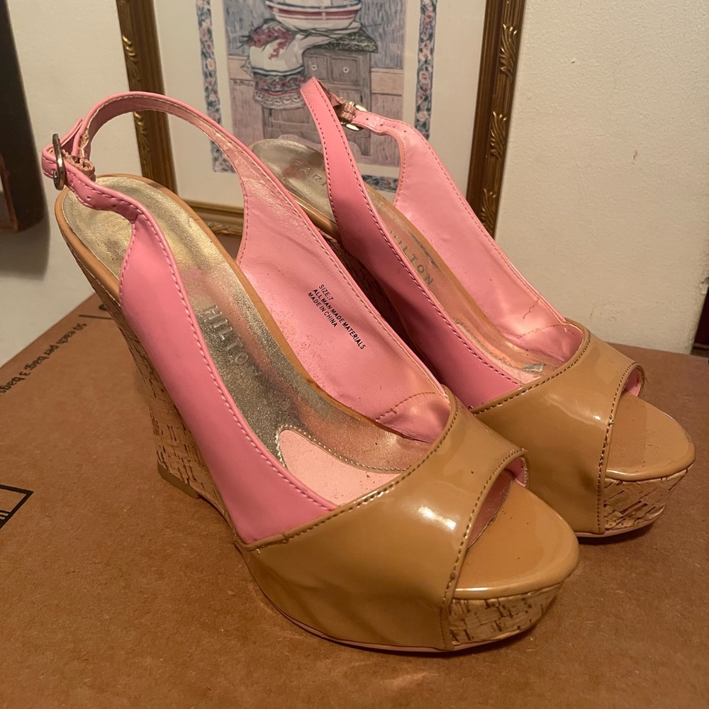 Paris Hilton wedges